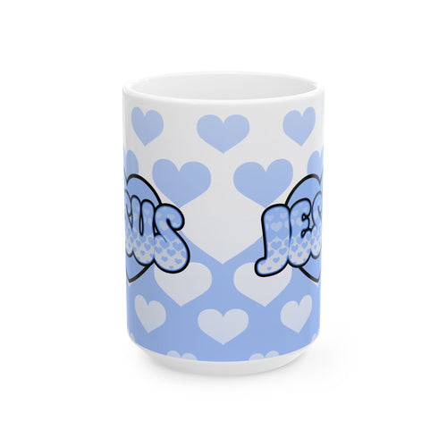 Jesus is my Valentine (BLUE) Coffee Cup(11oz & 15oz)