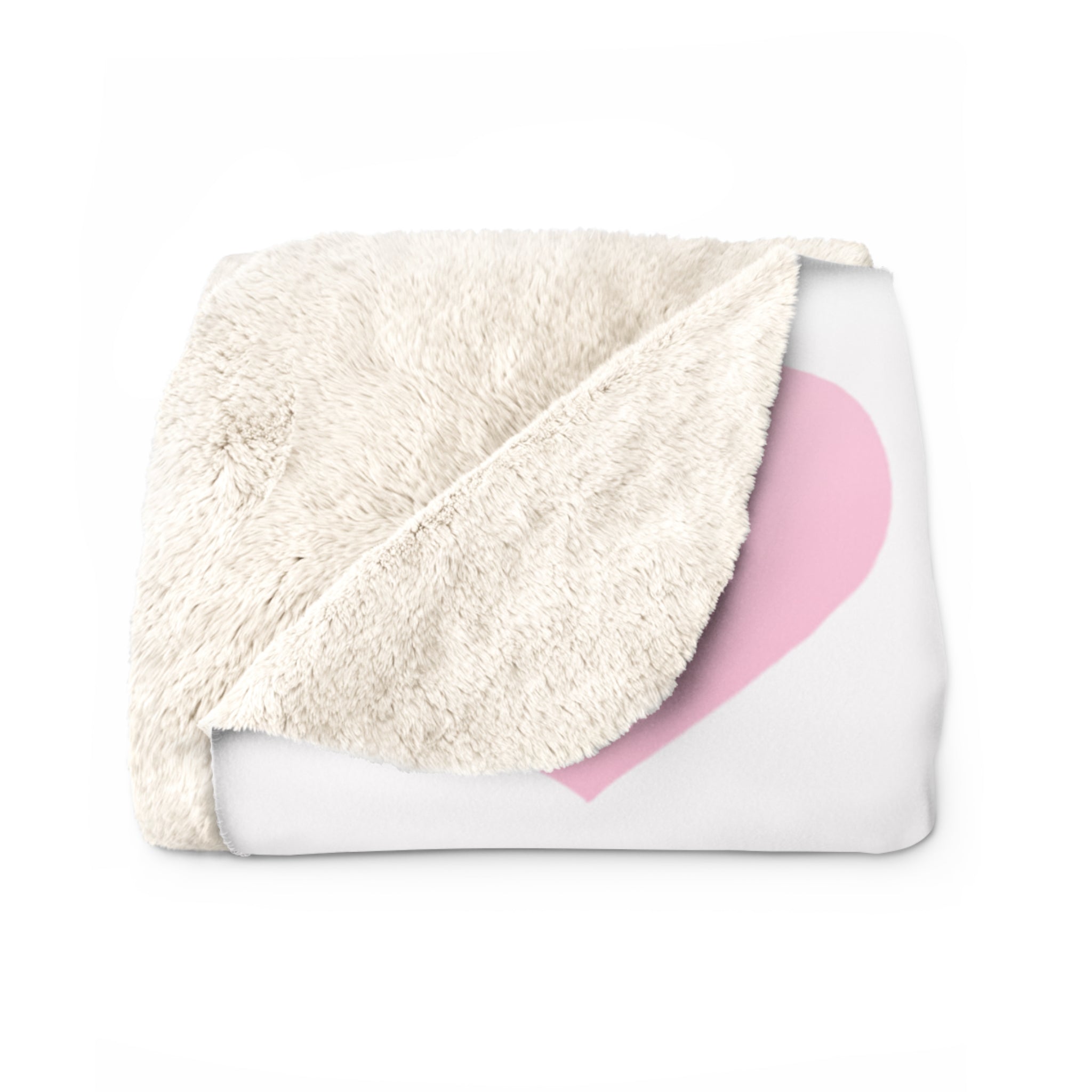 Jesus is my Valentine (PINK) Sherpa Blanket