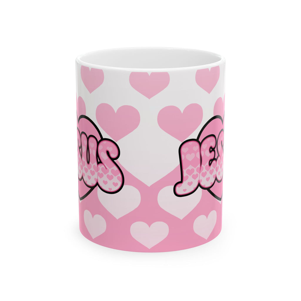 Jesus is my Valentine (PINK) Coffee Cup(11oz & 15oz)