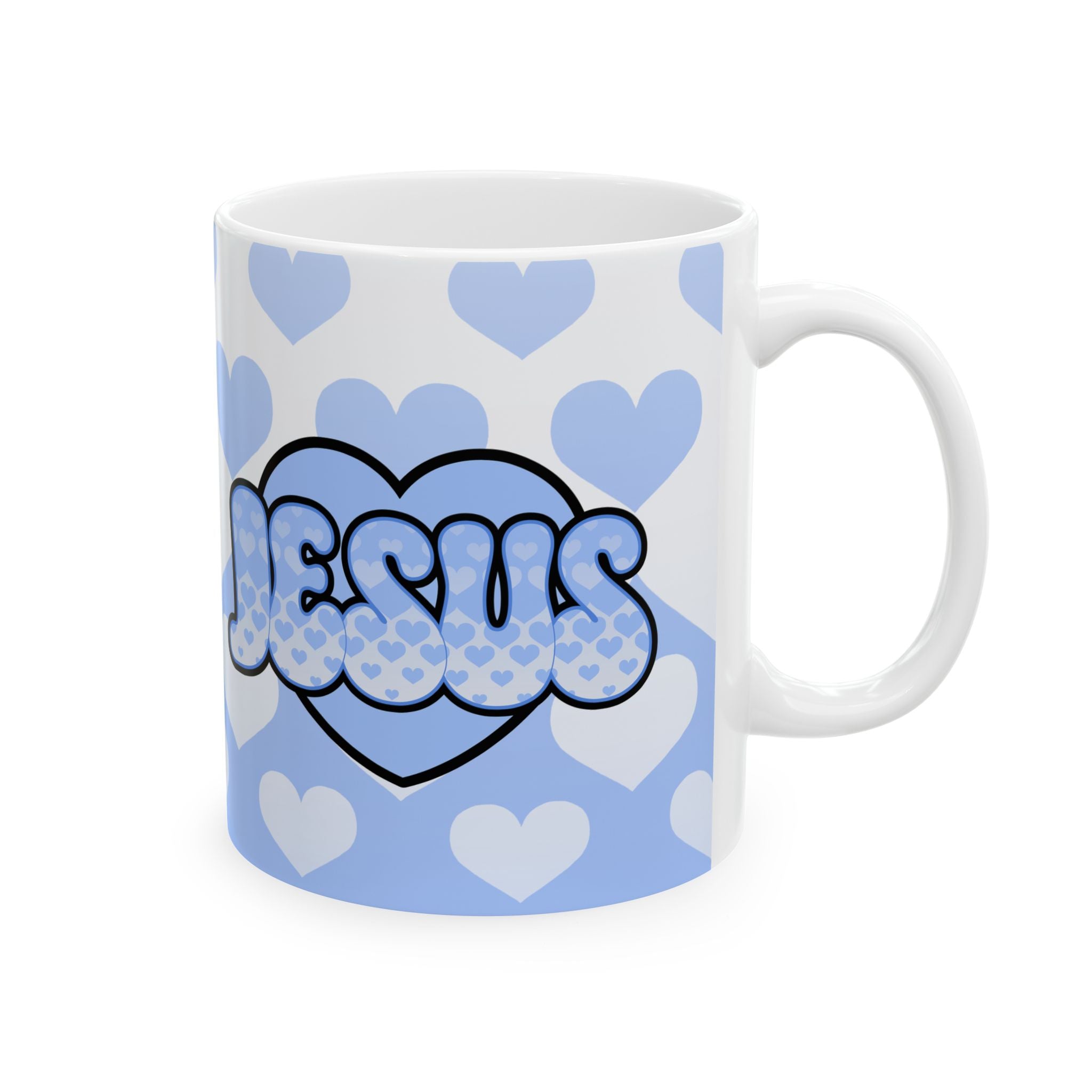 Jesus is my Valentine (BLUE) Coffee Cup(11oz & 15oz)