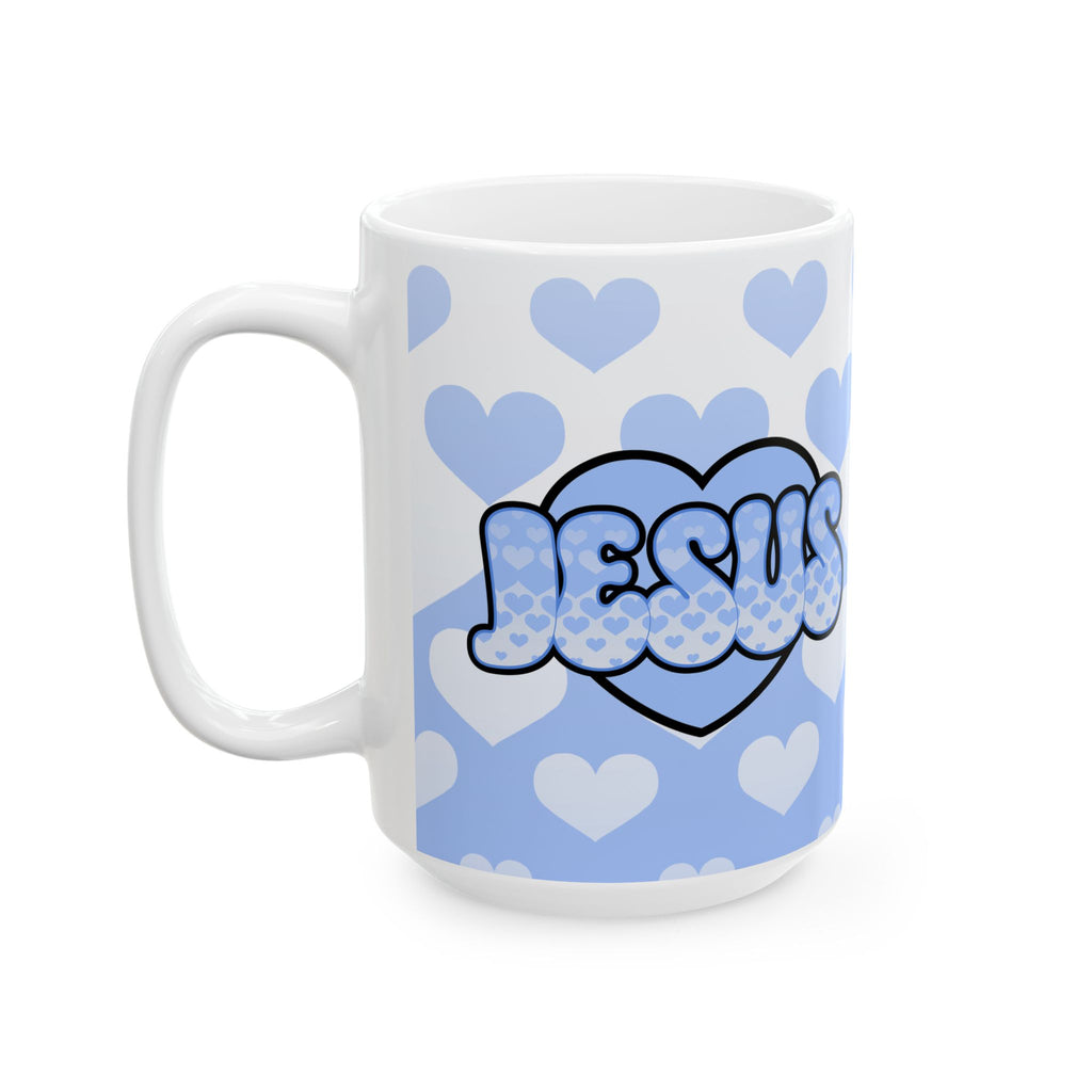 Jesus is my Valentine (BLUE) Coffee Cup(11oz & 15oz)