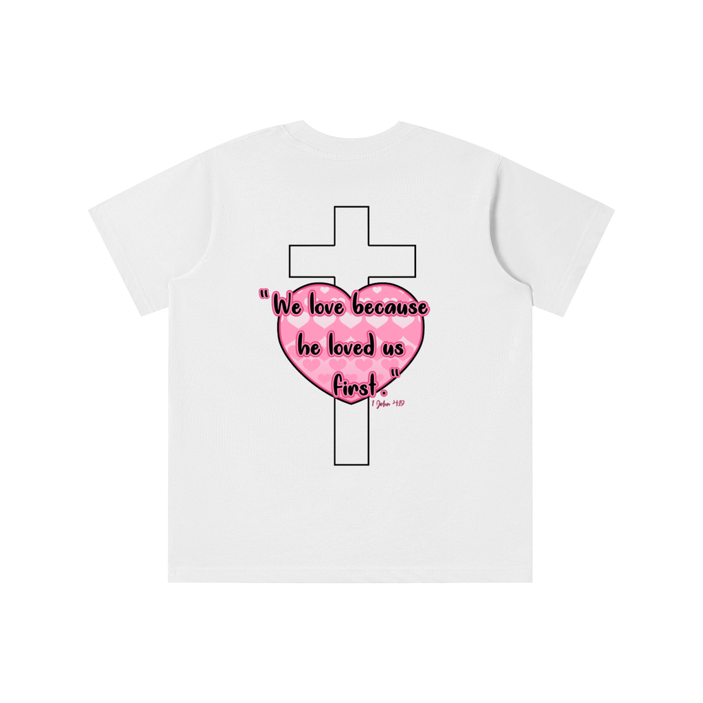 Jesus is my Valentine (PINK) Kid's T-Shirt