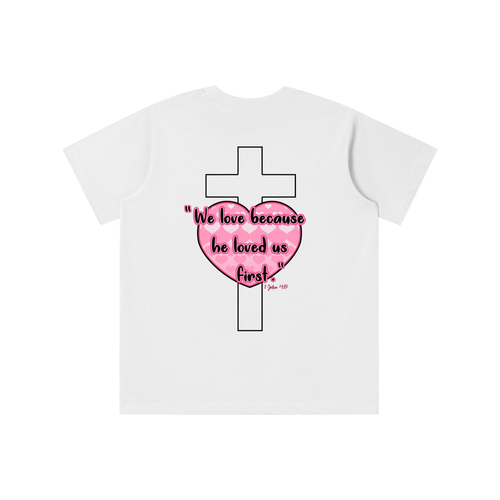 Jesus is my Valentine (PINK) Kid's T-Shirt