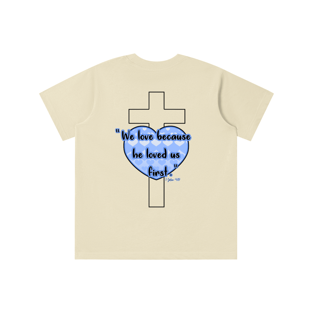 Jesus is my Valentine (BLUE) Kid's T-Shirt