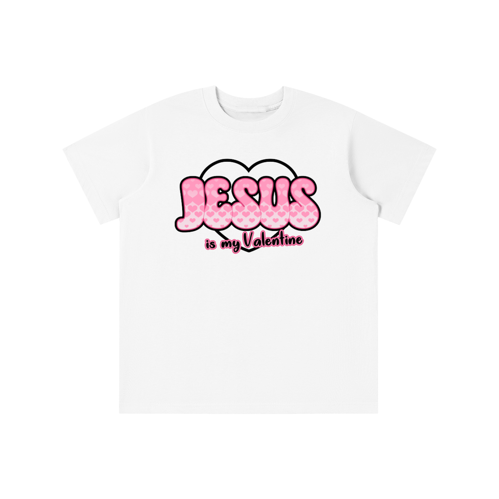 Jesus is my Valentine (PINK) Kid's T-Shirt