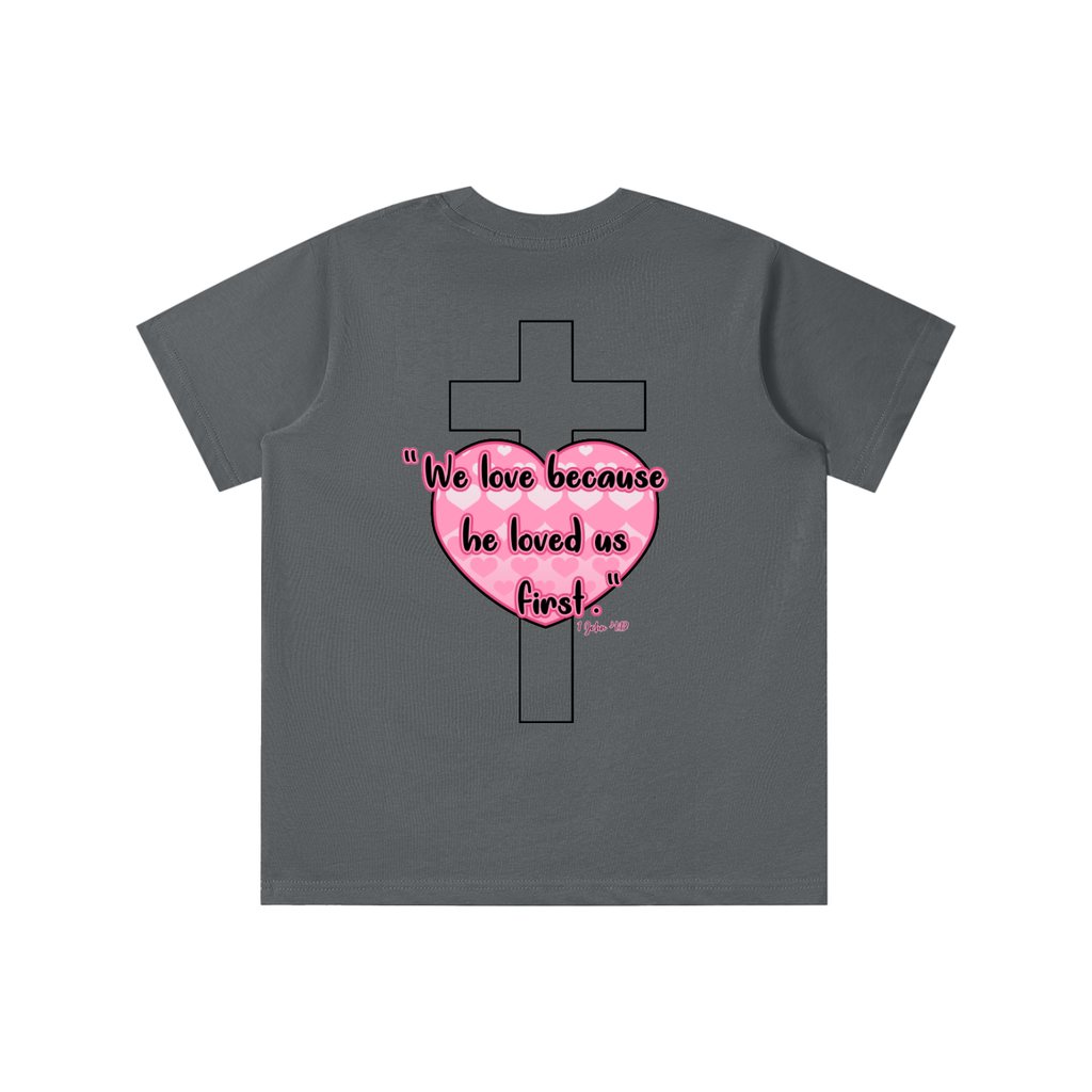 Jesus is my Valentine (PINK) Kid's T-Shirt