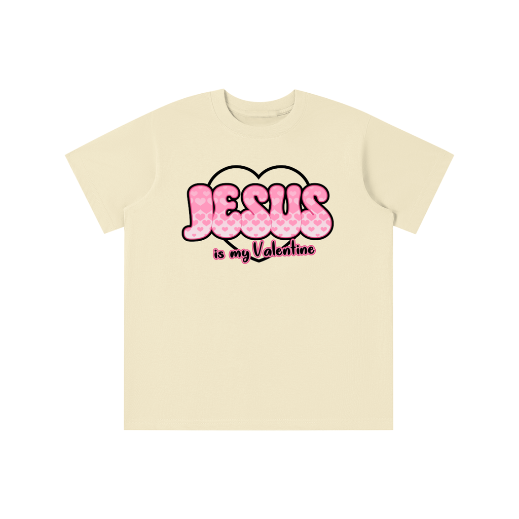 Jesus is my Valentine (PINK) Kid's T-Shirt
