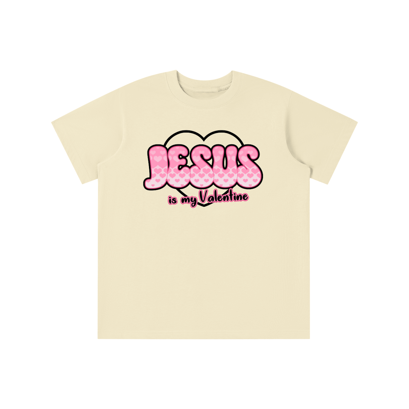 Jesus is my Valentine (PINK) Kid's T-Shirt