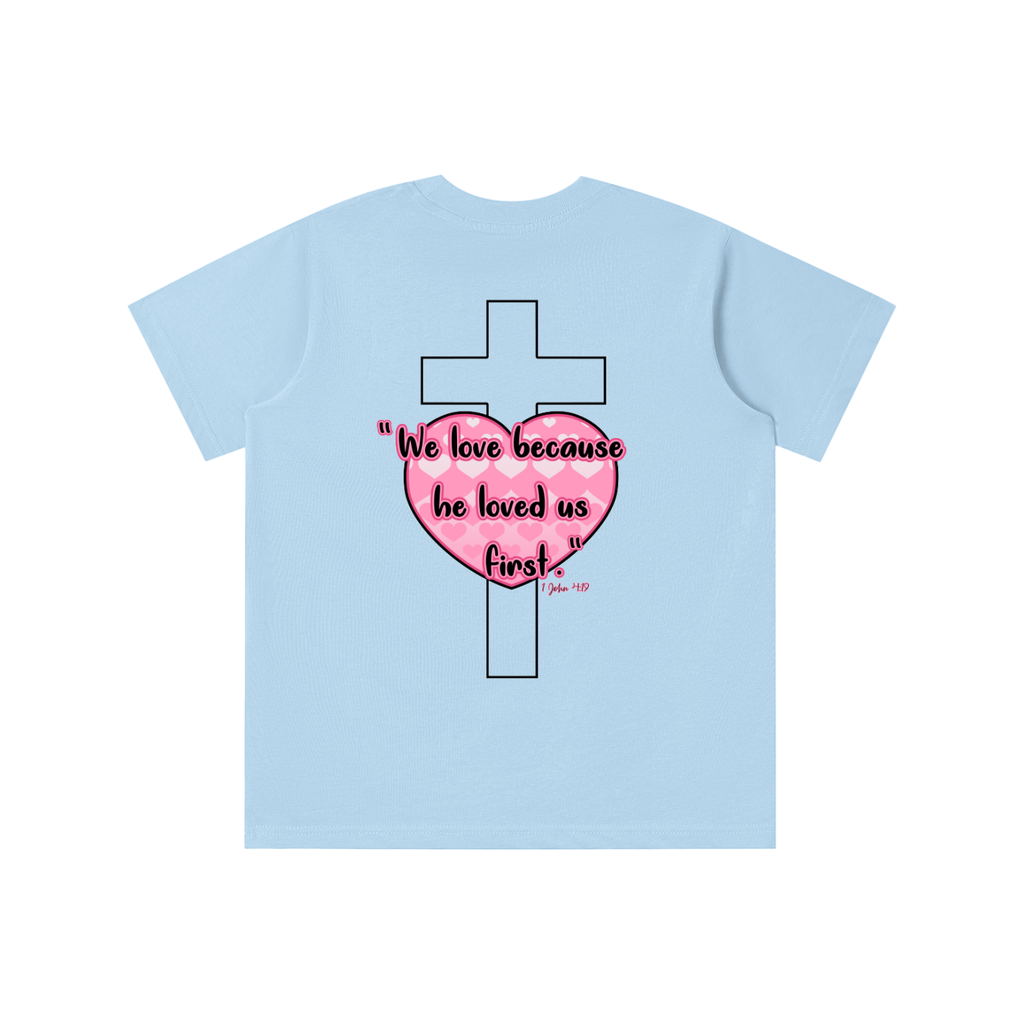 Jesus is my Valentine (PINK) Kid's T-Shirt
