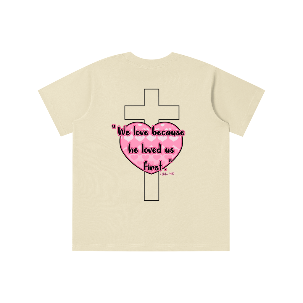 Jesus is my Valentine (PINK) Kid's T-Shirt
