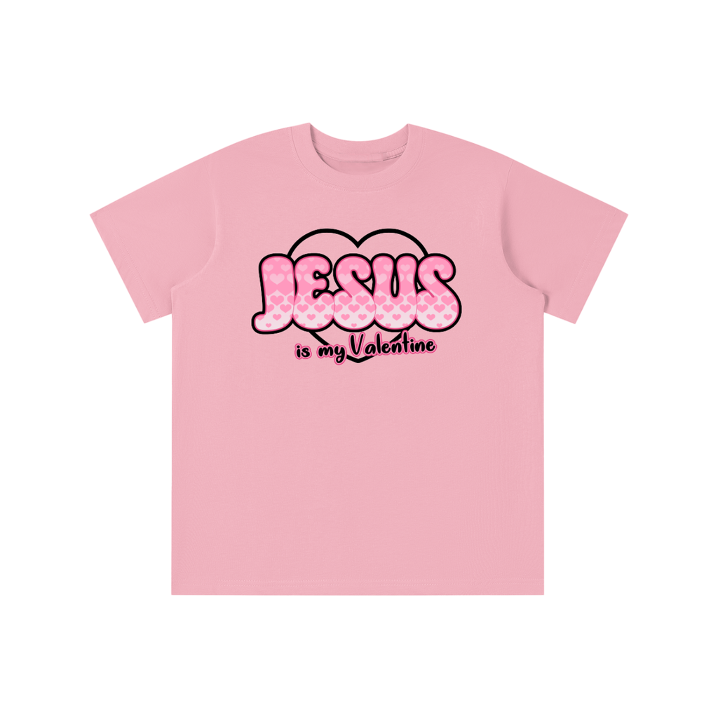 Jesus is my Valentine (PINK) Kid's T-Shirt